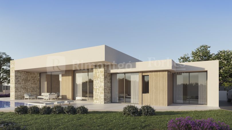 Modern villa project located in the area of San Juan de Dénia (Alicante)