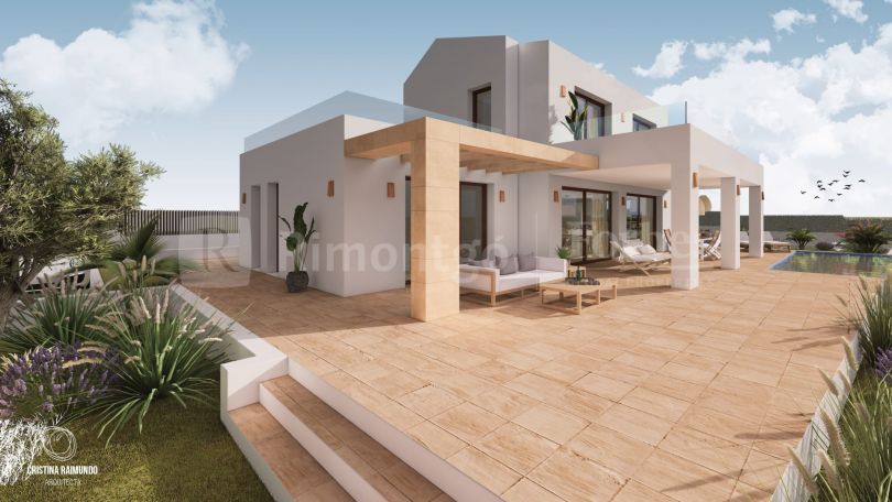 Villa en construcción junto a la Urbanización El Tosalet, Jávea, Alicante
