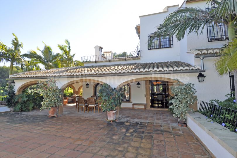 Mediterrane Villa in Jávea an der Costa Blanca.