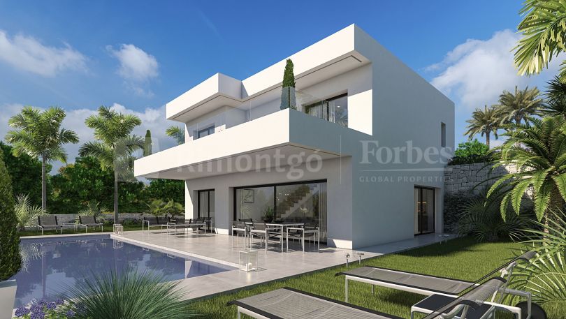 Bauprojekt einer Villa mit Meerblick in Dénia zu verkaufen.