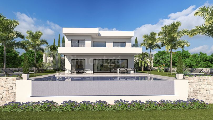 Project of construction of a villa for sale in Dénia.