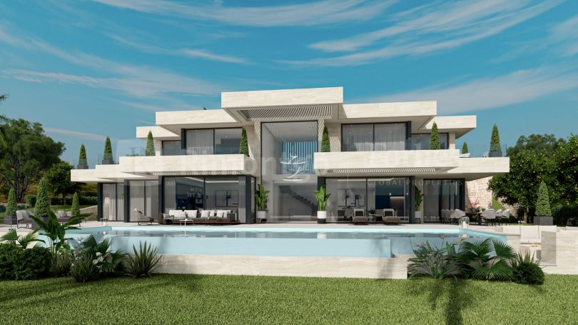 Project for the construction of a modern villa in La Siesta, Jávea (Alicante) Spain, with impressive views of the Mediterranean.