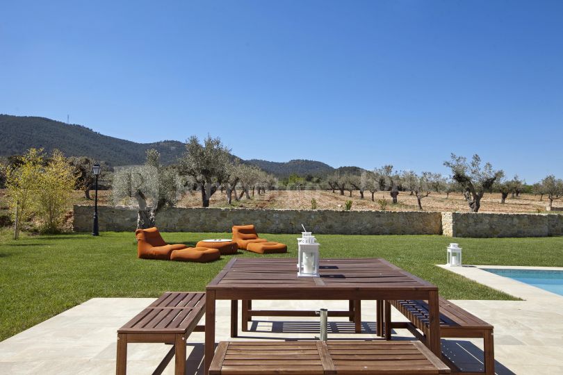 Large estate for sale in the Valencian countryside.