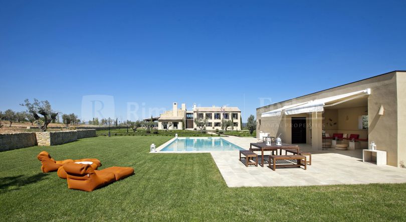 Große Villa in der Vall d'Albaida, Valencia, zu verkaufen.