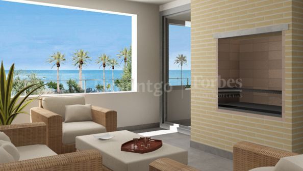 Large, luxurious modern duplex apartments with garden in Oropesa del Mar