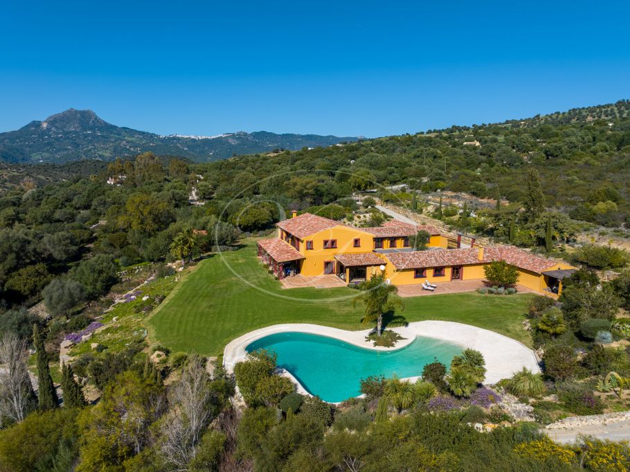 Luxury Country Mansion with large guesthouse near Marbella, Casares