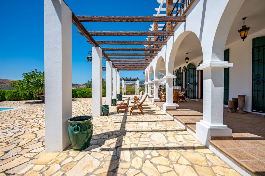 Magnifica chalet en el campo con olivar y huerto, Casarabonela