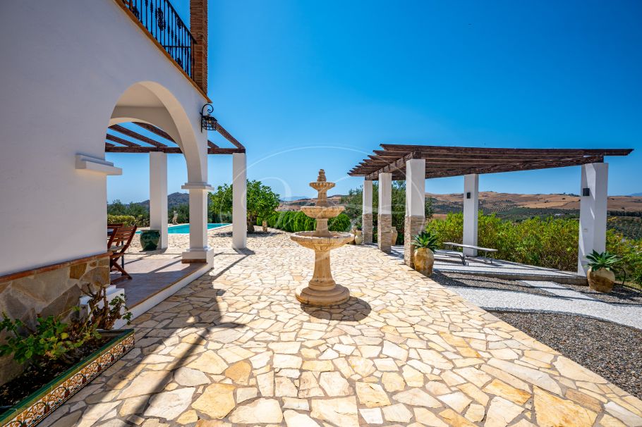 Magnifica chalet en el campo con olivar y huerto, Casarabonela