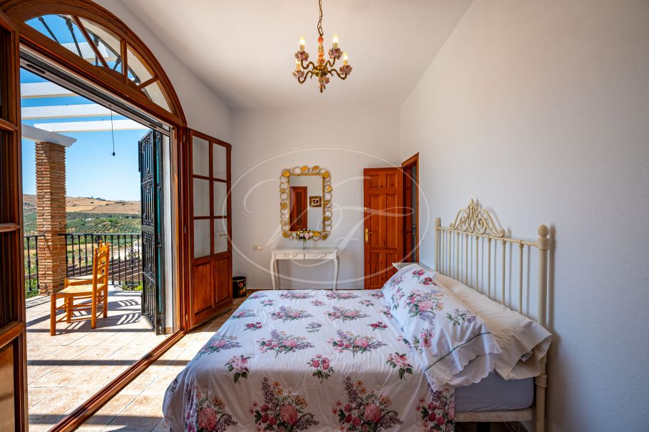 Magnifica chalet en el campo con olivar y huerto, Casarabonela