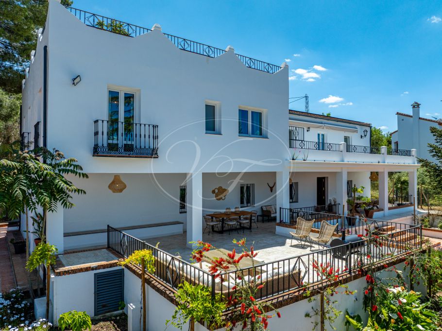Beautiful country home with Vineyard, 1 studio & 1 guest apartment, Ronda