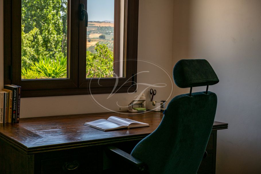 Moderne finca met prachtige tuin en gastenstudio, Ronda
