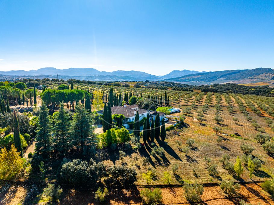 Andalusisches Cortijo mit Gästehaus, vollständig renoviert, Ronda