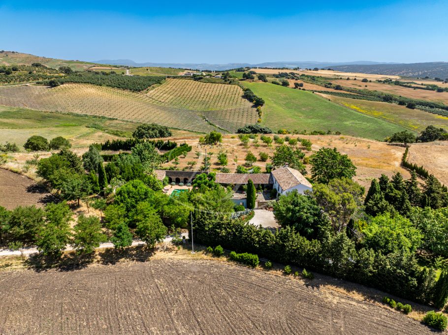 Charmante Andalusische cortijo in de glooiende heuvels, Ronda