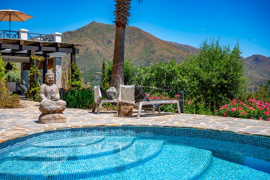 Spectacular Country House with Panoramic Sea Views, Casares