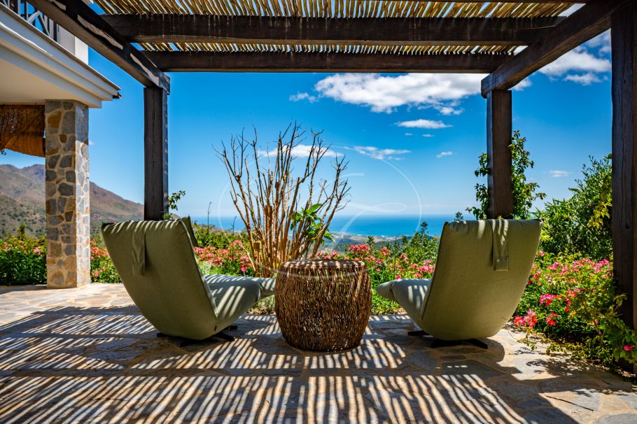 Spectacular Country House with Panoramic Sea Views, Casares