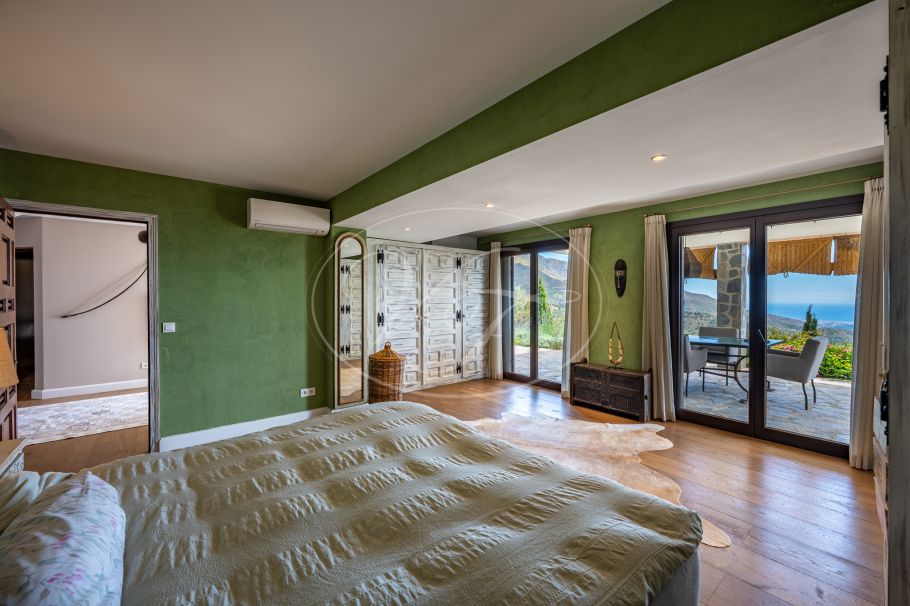 Spectacular Country House with Panoramic Sea Views, Casares