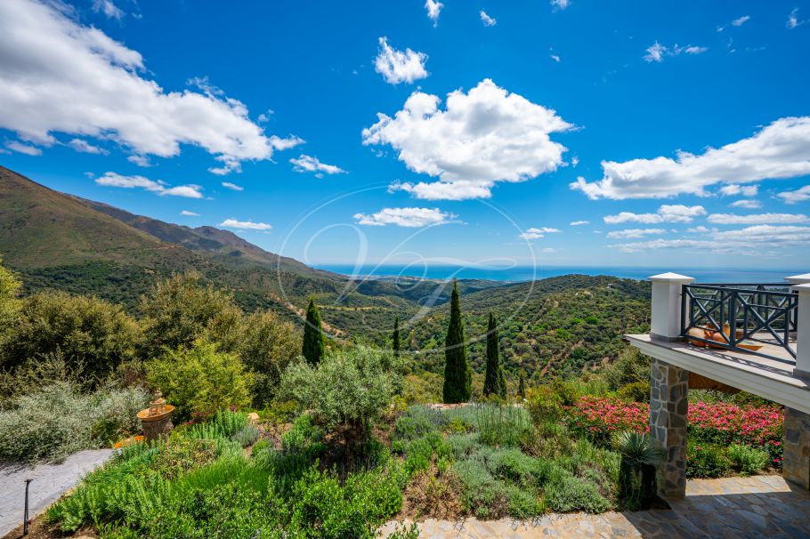 Spectacular Country House with Panoramic Sea Views, Casares