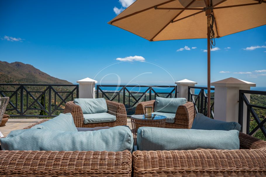 Spectacular Country House with Panoramic Sea Views, Casares