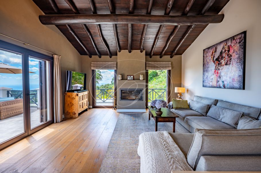 Spectacular Country House with Panoramic Sea Views, Casares