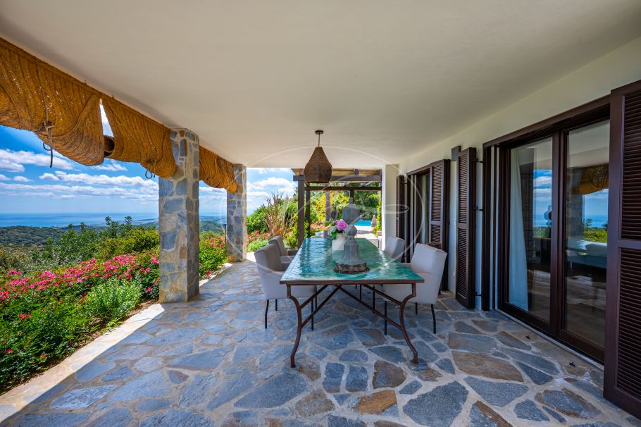 Spectacular Country House with Panoramic Sea Views, Casares