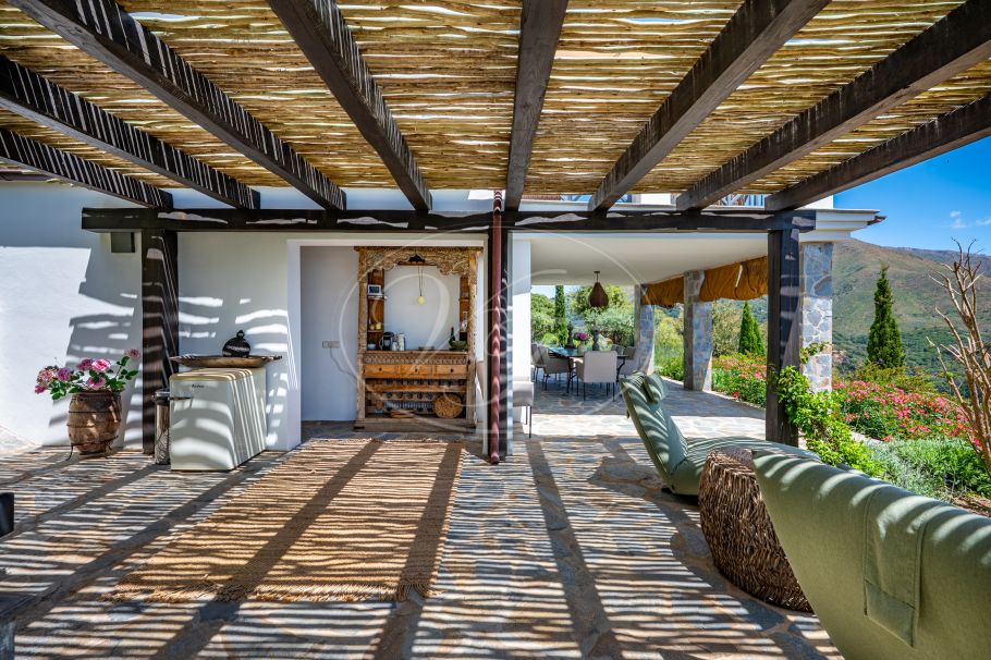 Spectacular Country House with Panoramic Sea Views, Casares