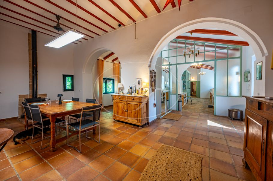 Cortijo with Olive grove, the Andalusian dream, Prado del Rey