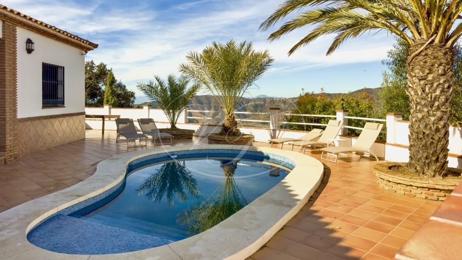 Retreat in de bergen met panoramisch uitzicht, Malaga