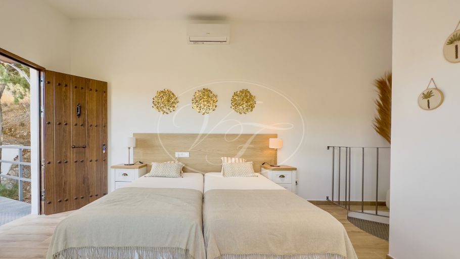 Retreat in de bergen met panoramisch uitzicht, Malaga