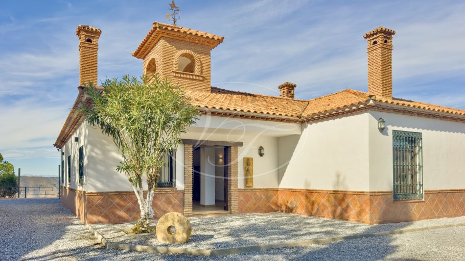 Retreat in de bergen met panoramisch uitzicht, Malaga