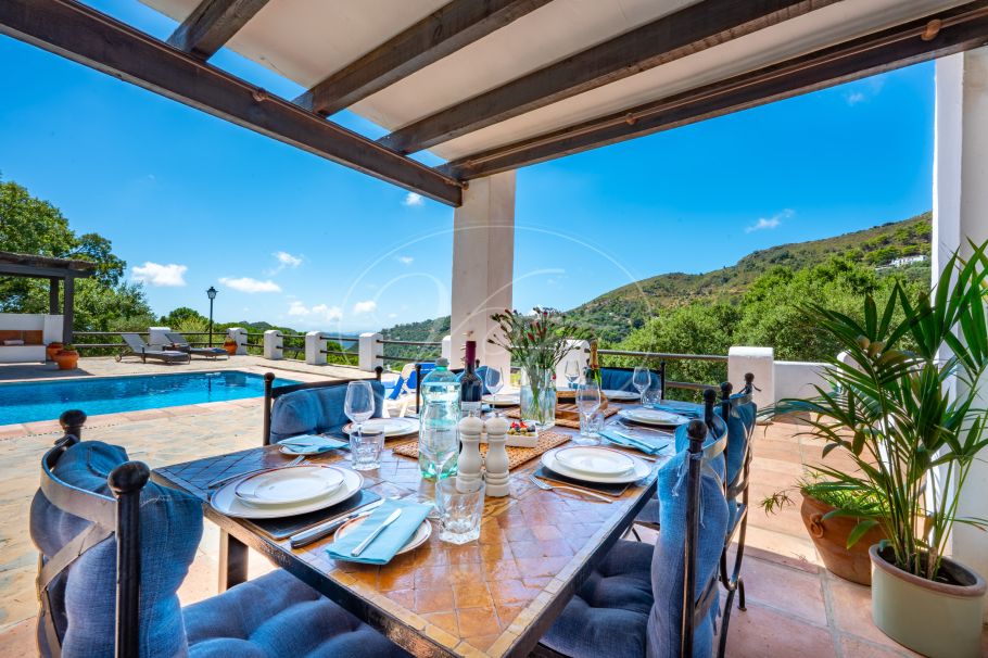 Finca mit Gästehaus und Meerblick, Casares