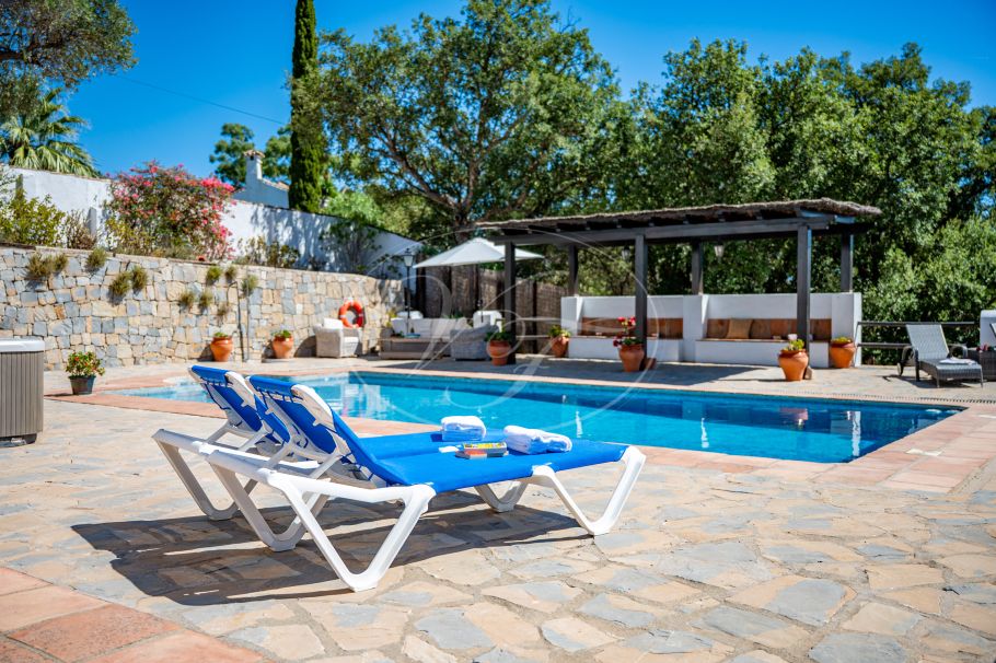 Finca mit Gästehaus und Meerblick, Casares