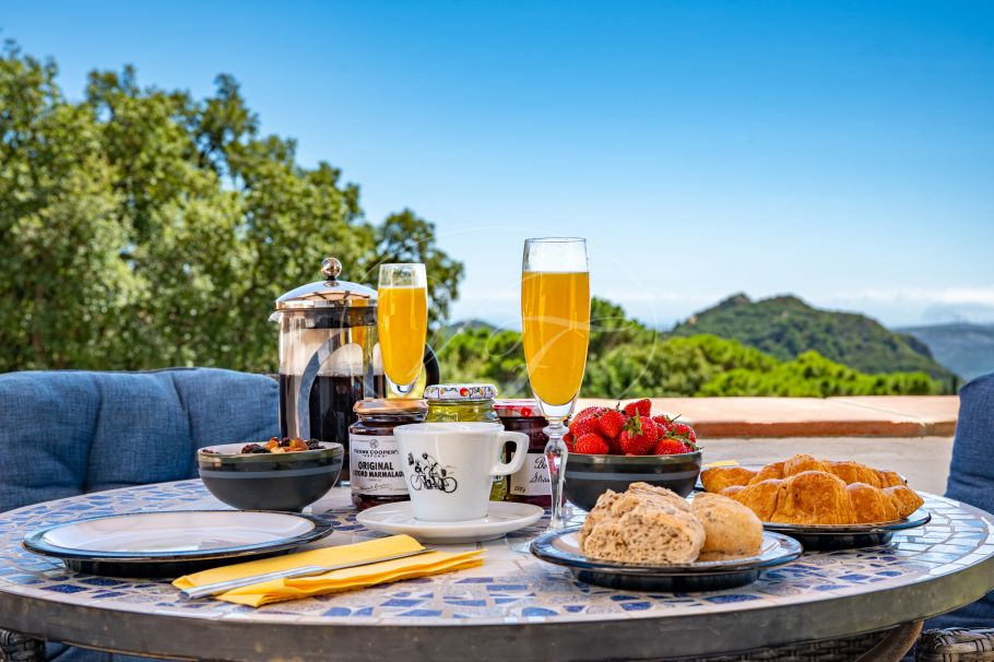 Finca mit Gästehaus und Meerblick, Casares
