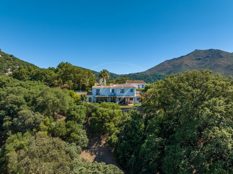 Prachtige Finca met zeezicht en gastenhuis, Casares