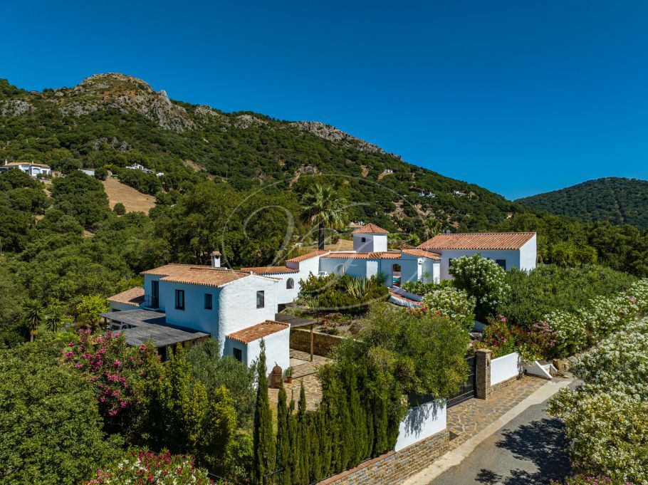 Prachtige Finca met zeezicht en gastenhuis, Casares
