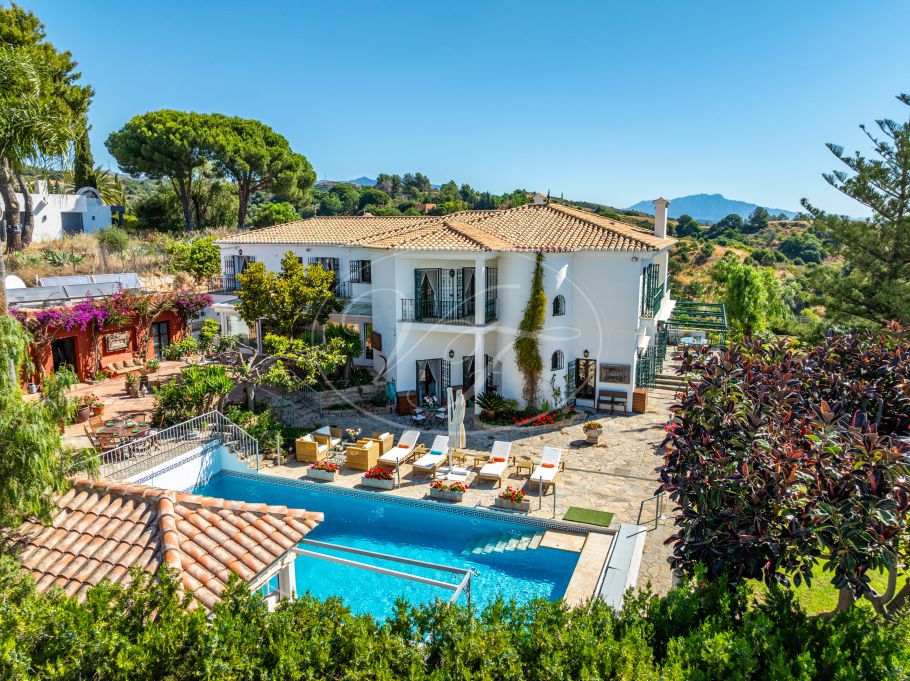 Immaculate Country Villa with sea views, Los Reales - Sierra Estepona