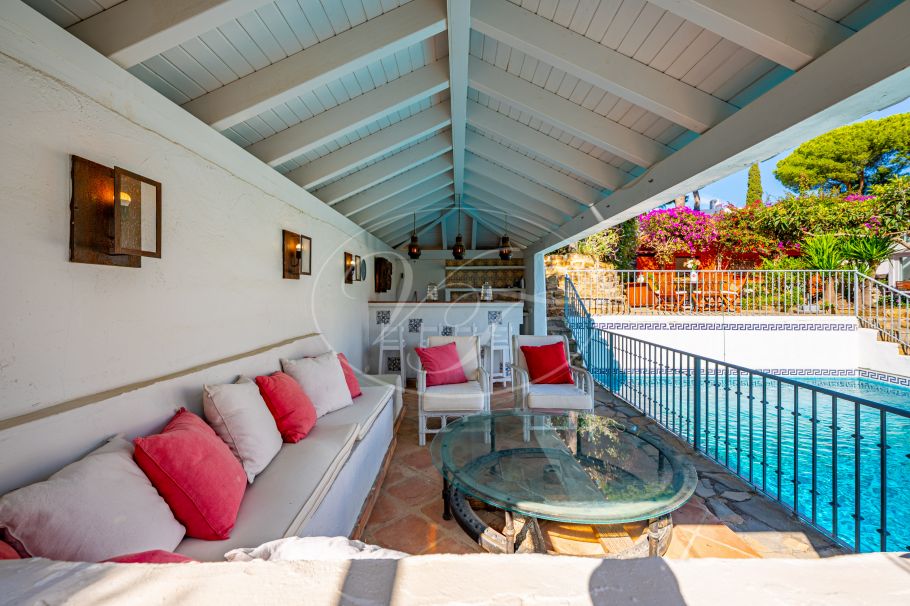 Einzigartige klassische Villa, Altos de Estepona