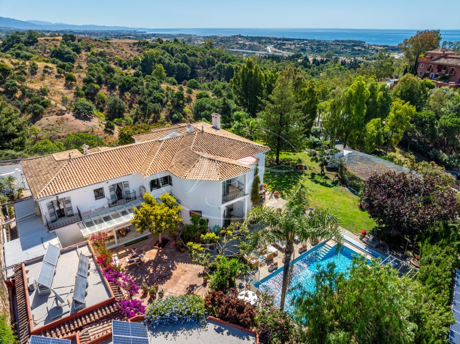 Immaculate Country Villa with sea views, Los Reales - Sierra Estepona