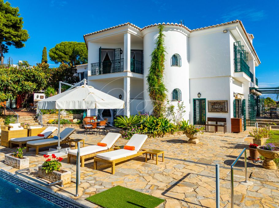 Einzigartige klassische Villa, Altos de Estepona
