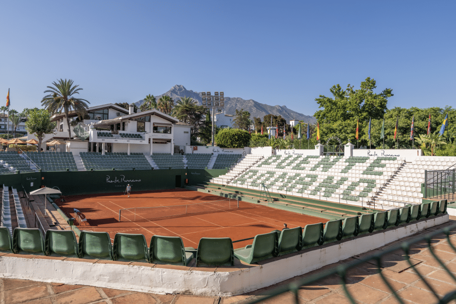 Puente Romano: Top Tennis