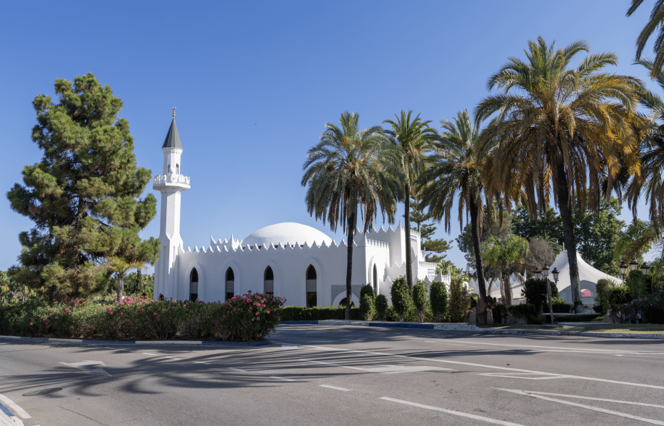A vision in white: the Marbella Mosque