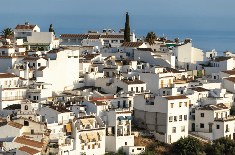 Photograph of Frigiliana, a small town near Nerja in Malaga