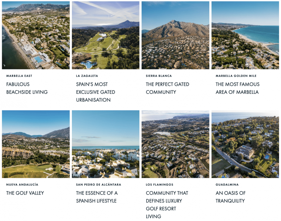 Photograph of Drumelia's Area Guides available on the Drumelia website. 