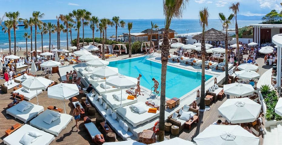 Ocean Club Beach Club Marbella  Puerto Banus Beach Club With Pool