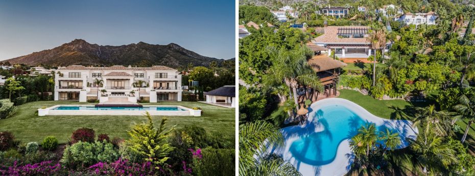 Villas vendues dans Golden Mile, Marbella