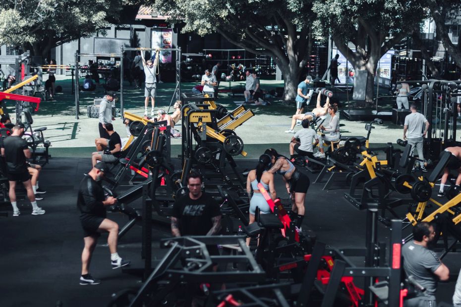 Photograph of Real Padel Club Marbella Outdoor workout zone