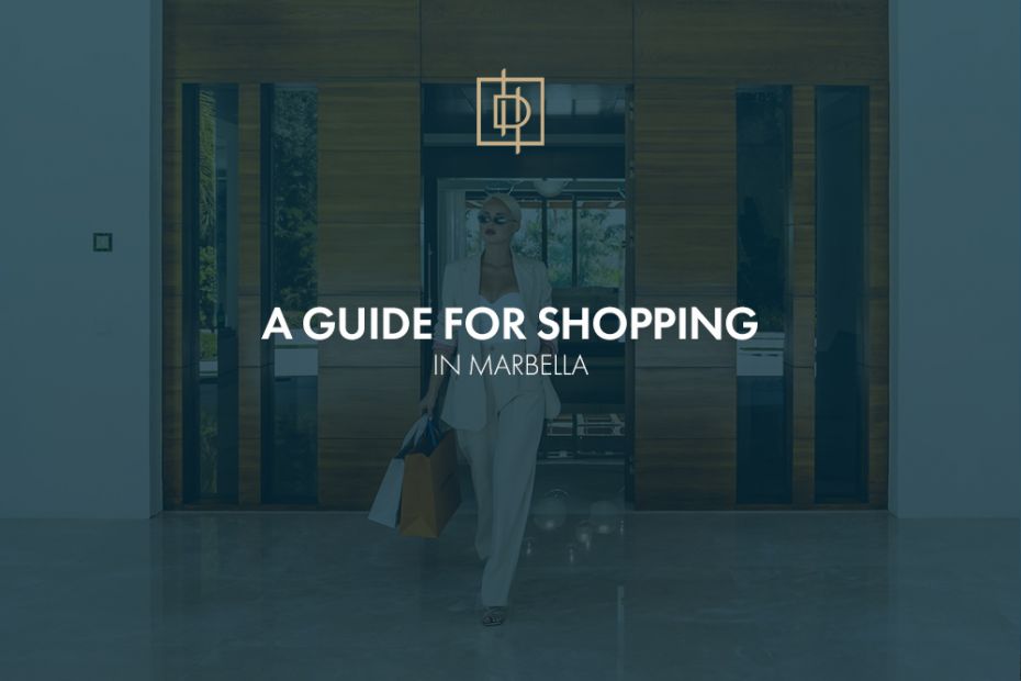 a guide for shopping in marbella blog cover
