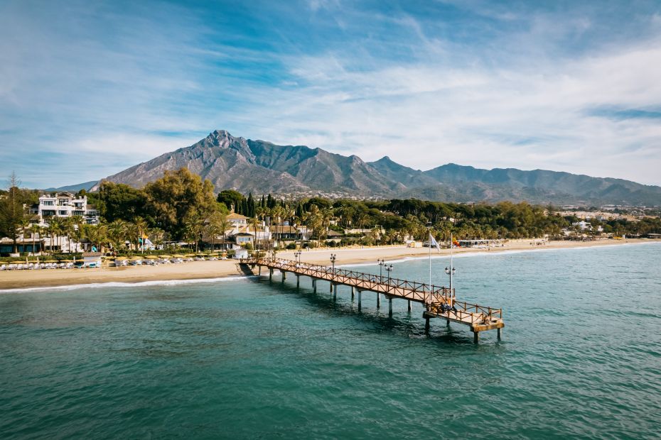 The Golden Mile of Marbella