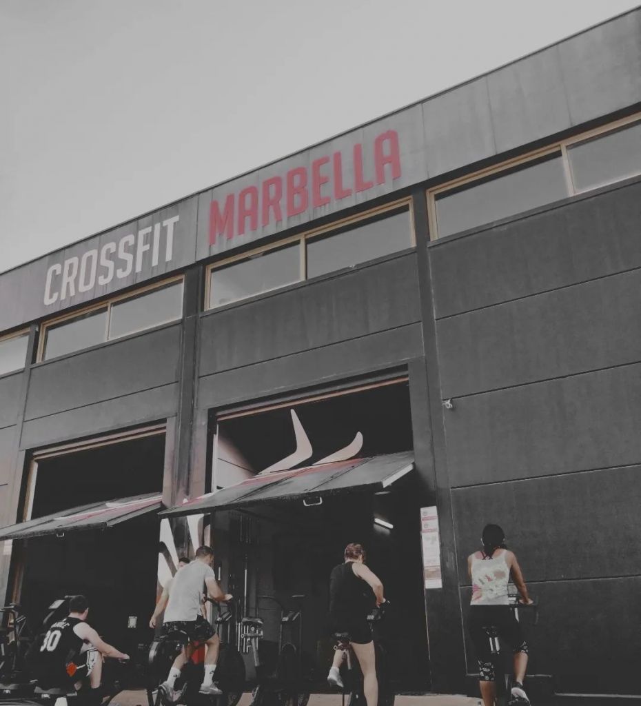 Photograph of outside Crossfit Marbella 