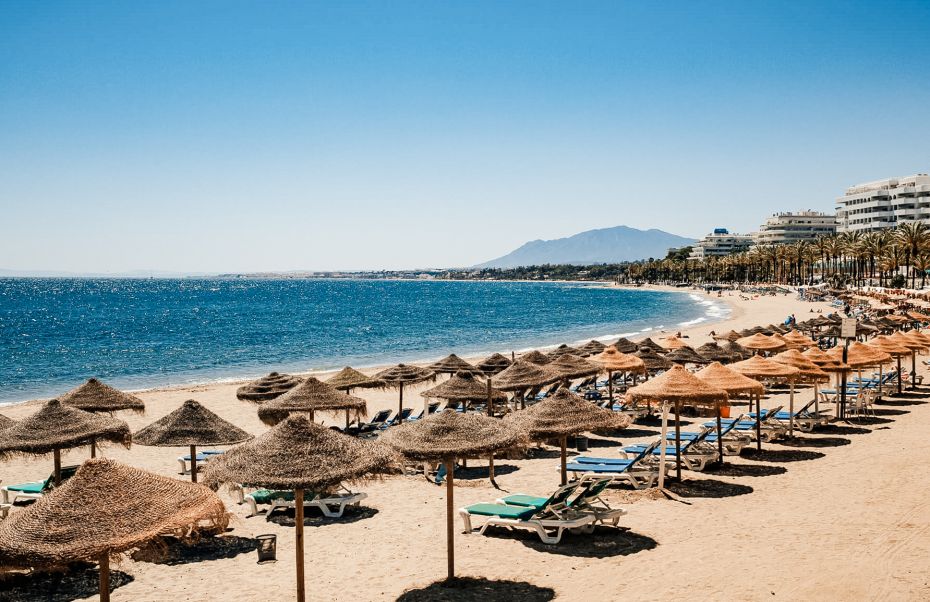 Marbella Weather in October: Beach in Marbella