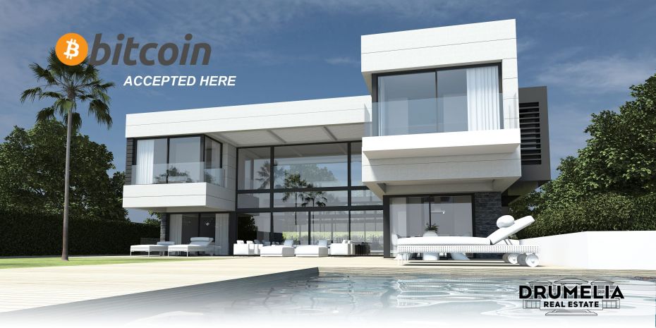 Drumelia Real Estate, 1ª Inmobiliaria en Marbella en vender propiedades en Bitcoin.